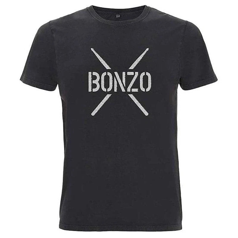 John Bonham Bonzo Stencil T-Shirt Large