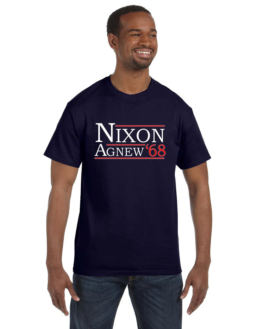 Nixon Agnew '68 men's tee shirt political funny nostalgic all colors and sizes!