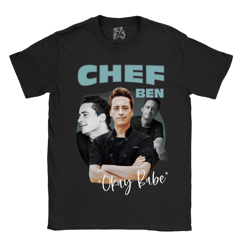 Chef Ben Below Deck T-shirt Unisex retro 90s Classic Crewneck T-shirt | Homage