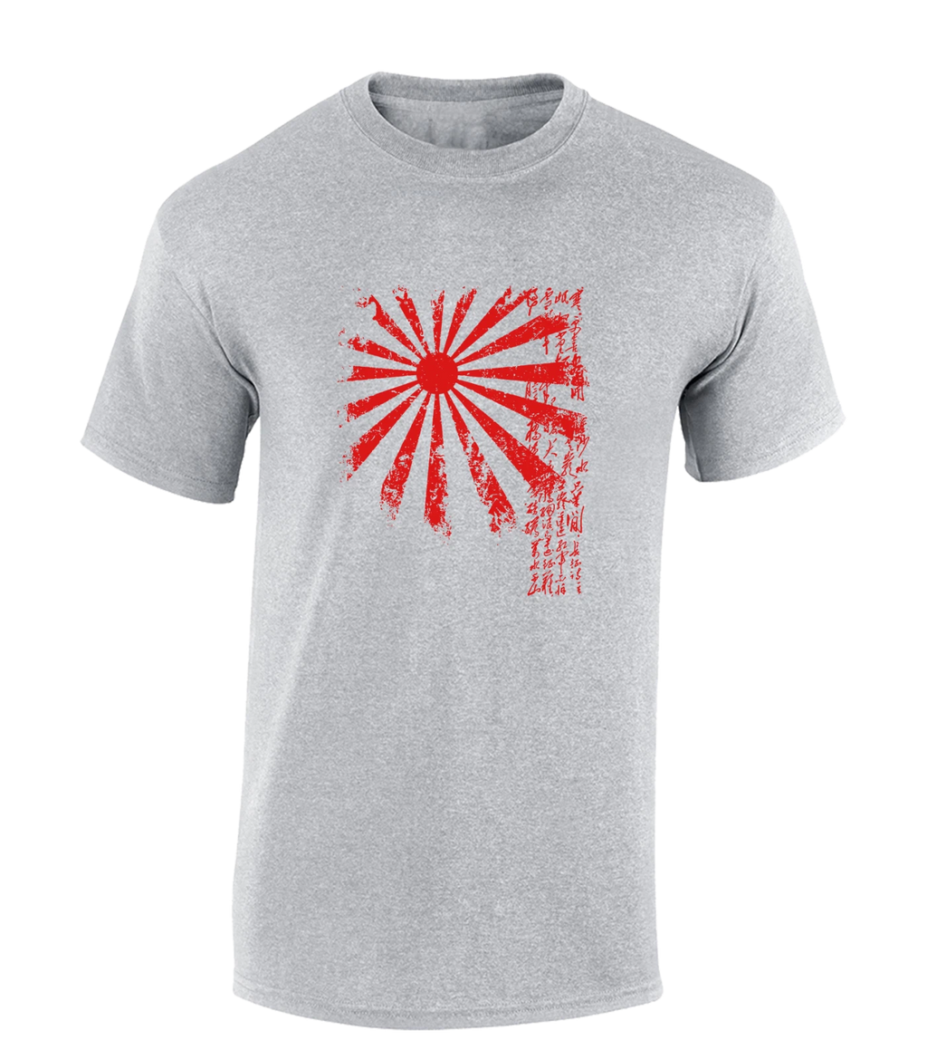 JAPAN RISING SUN MENS T SHIRT JAPANESE FASHION COOL ILLUMINATI SUMMER CASUAL