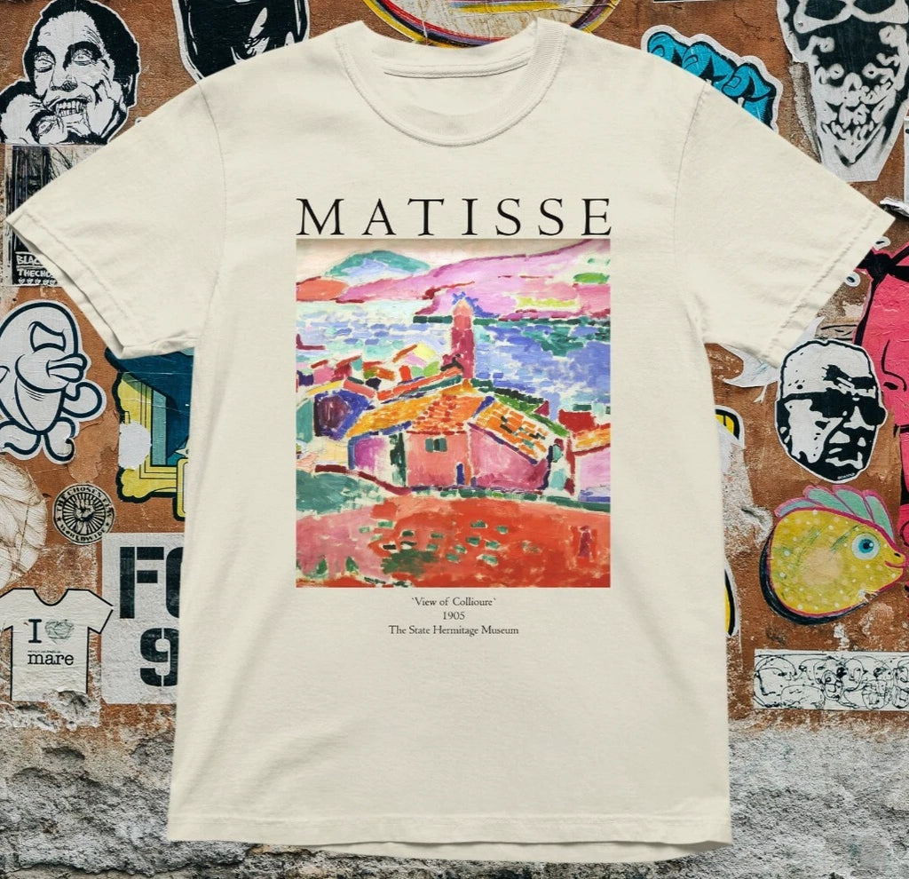 Matisse View Of Collioure T shirt %100 Premium Quality