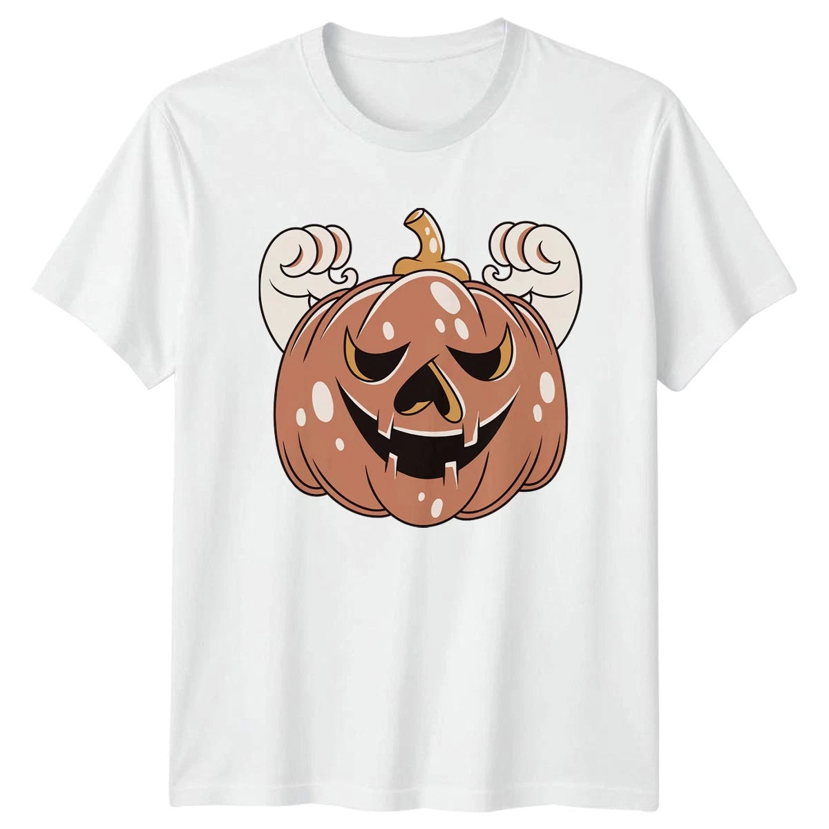 Strong Pumpkin T-Shirt Halloween Pumpkin Humor Halloween Gift For Him And Her