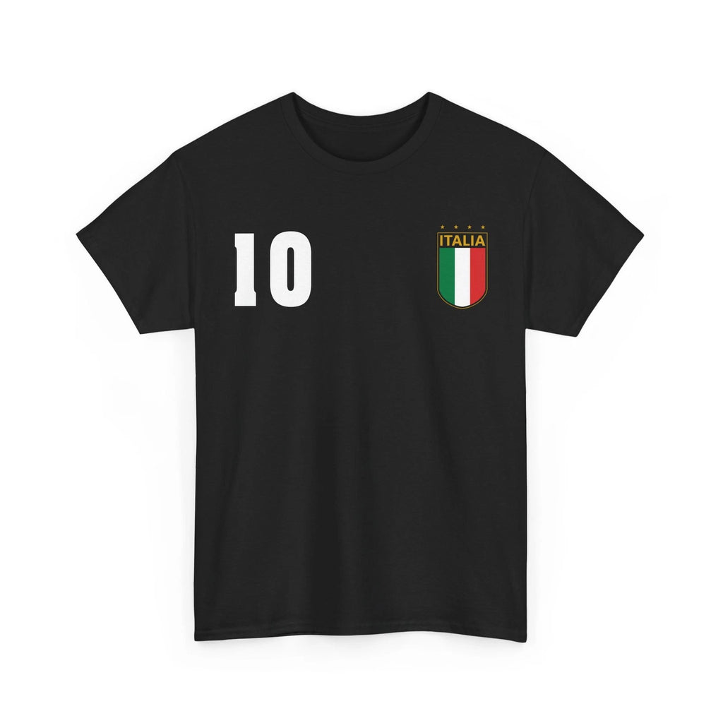 Italia Soccer Shirt, Italian Number 10 Jersey Soccer Fans Shirt