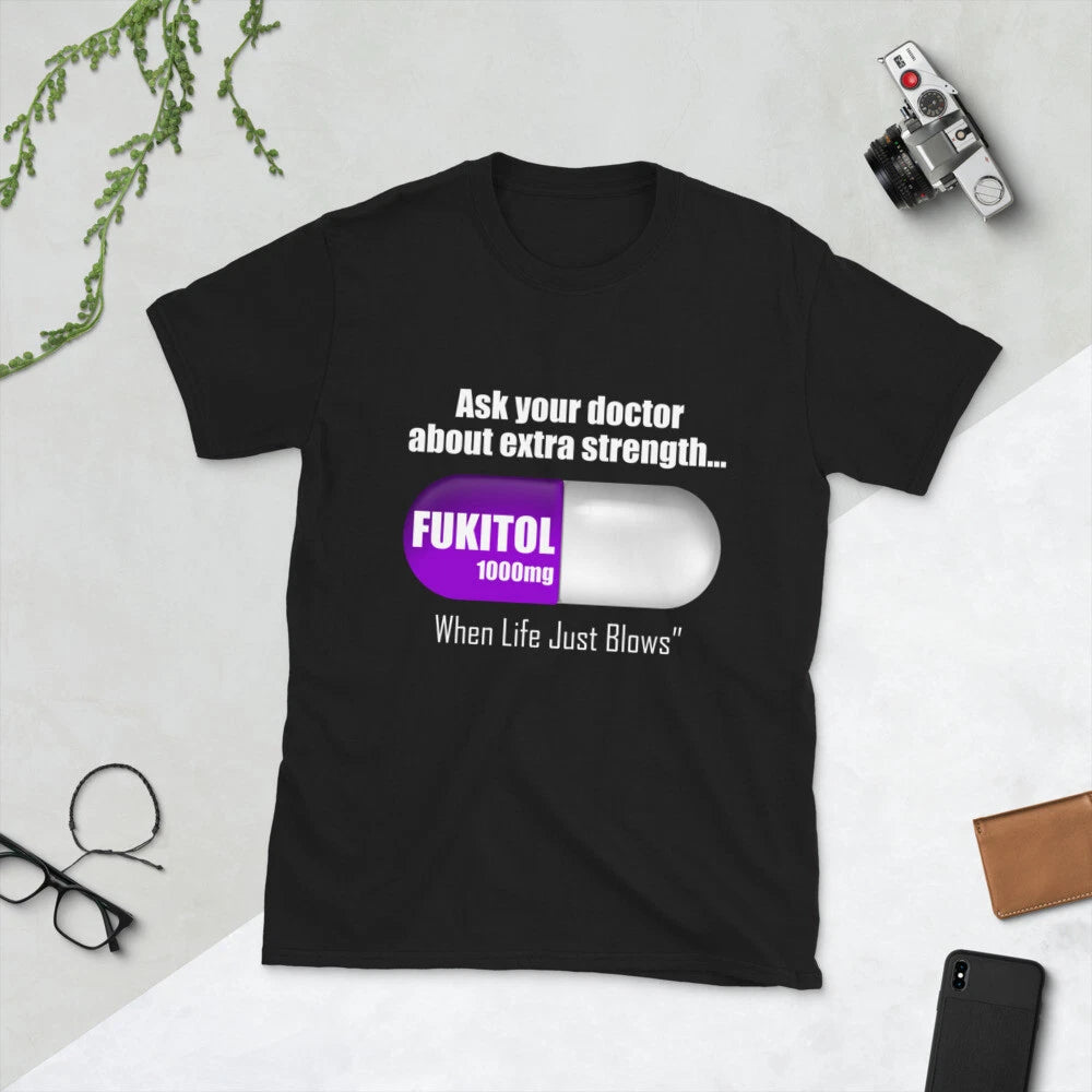 FUKITOL 1000mg Short-Sleeve Unisex T-Shirt