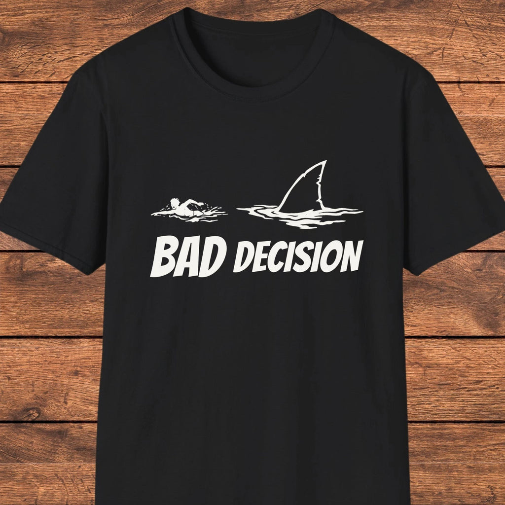 Shark Shirt, Dark Humor Graphic Tee, Funny Ocean T Shirt, Sarcastic Beach Gift