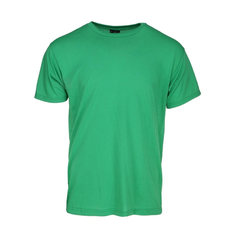 River's End Upf 30+ Crew Neck Short Sleeve Athletic T-Shirt Mens Green Casual To