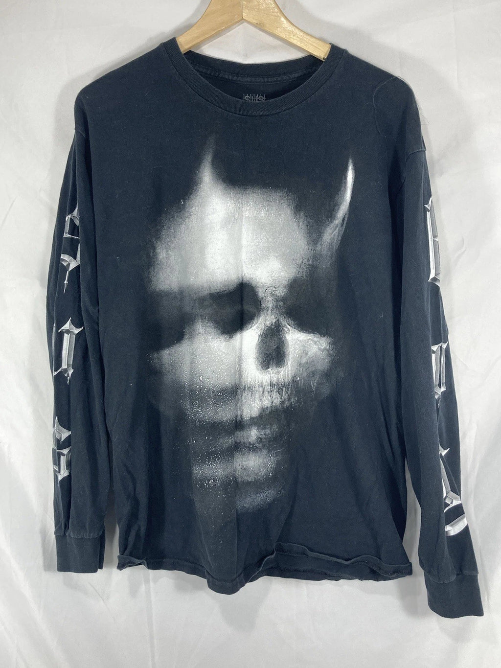 SUS BOY Rare Large Black Gothic Tee Mens Streetwear Underground Aesthetic Shirt