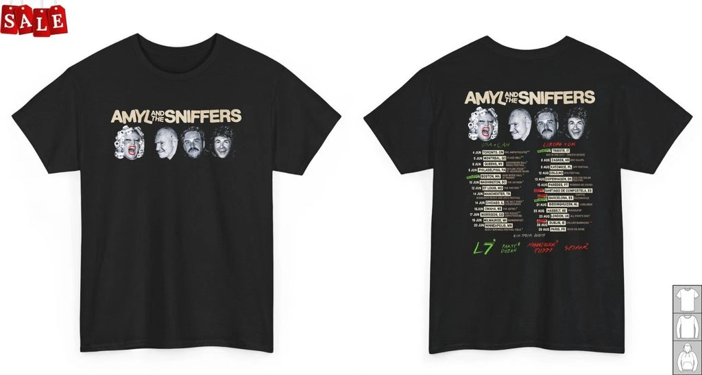 Amyl and The Sniffers 2026 Music Concert Unisex S-5XL Shirt