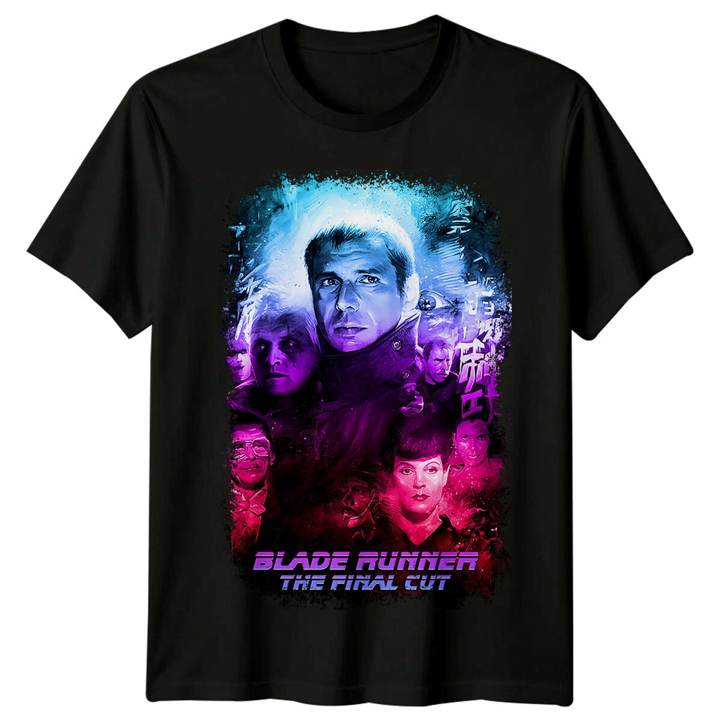 Blade Runner (1982) Movie Poster Inspired T-Shirt Retro 80s Tee Unisex