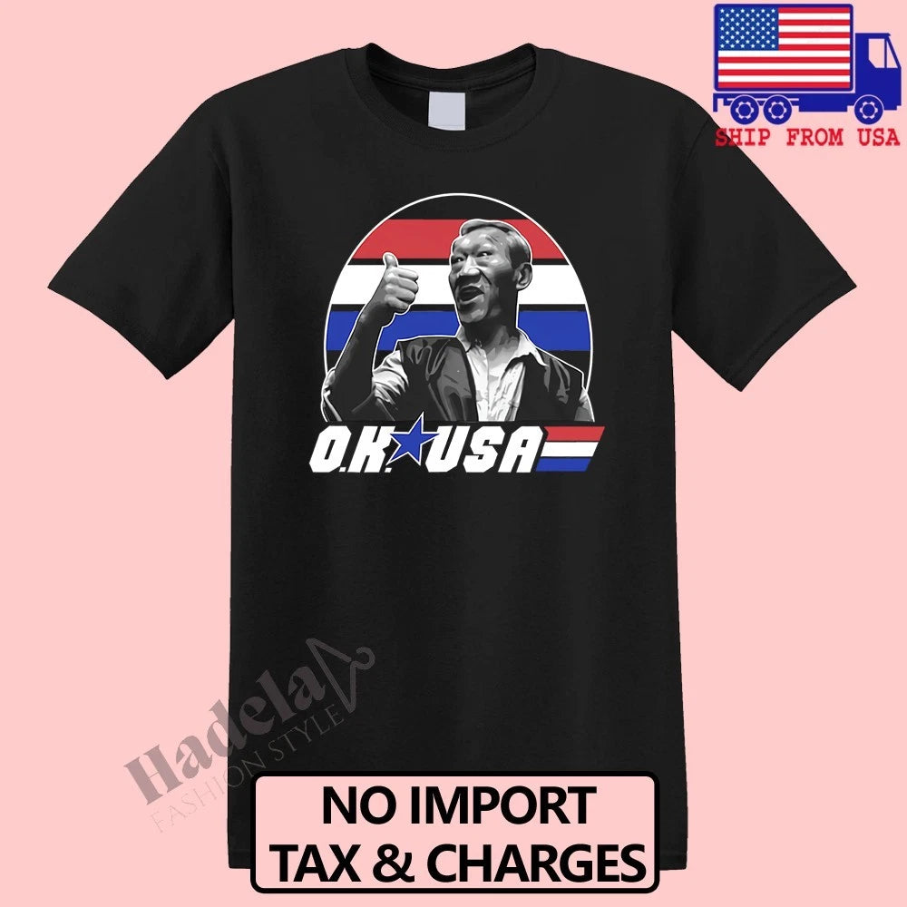 Bloodsport Movie OK USA Men's Black Size S-5XL
