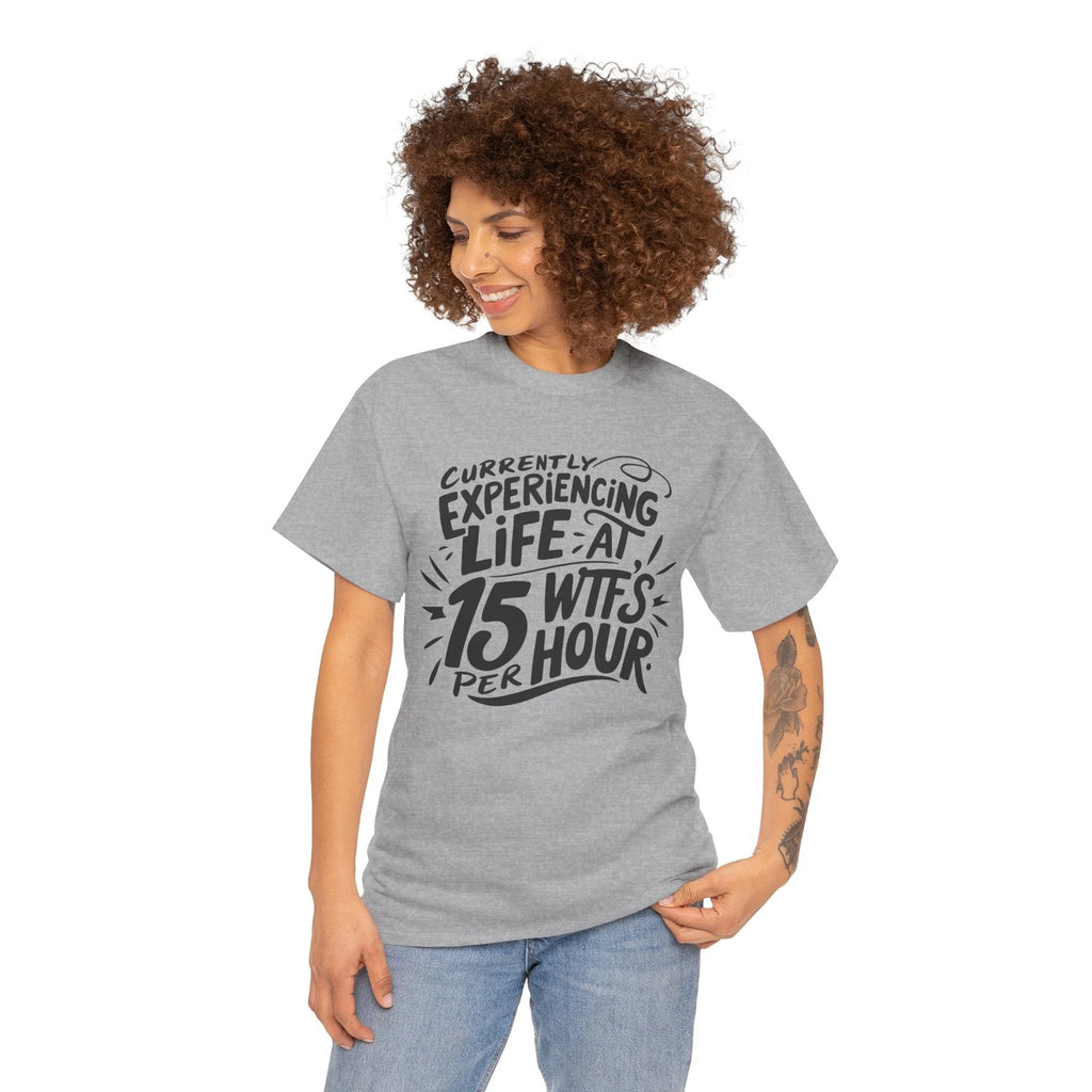 currently experiencing life at 14 WTF'S Shirt | Silly & Fun T-Shirt