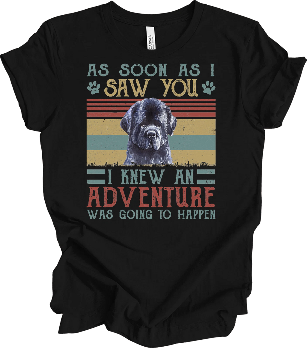 Newfoundland Dog Adventure Lover T-Shirt Gift
