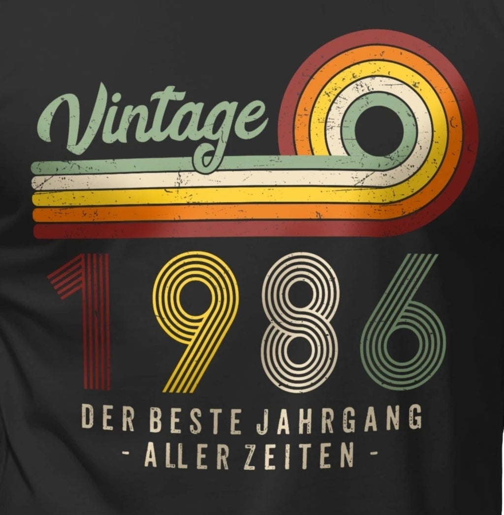 40th Birthday Men's T-Shirt Vintage 1986 Funny Quotes Shirts Gift For Men