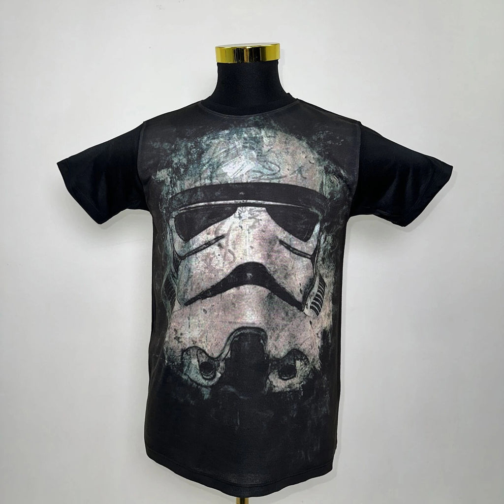 Stormtrooper T-Shirt Abstract Urban Fashion Street Wear Black Size: M/L/XL/2XL