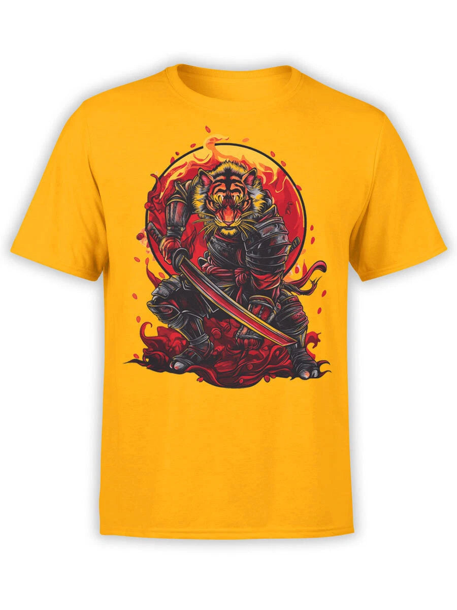FANTUCCI Tiger T-Shirt Collection | Samurai Tiger T-Shirt | Unisex