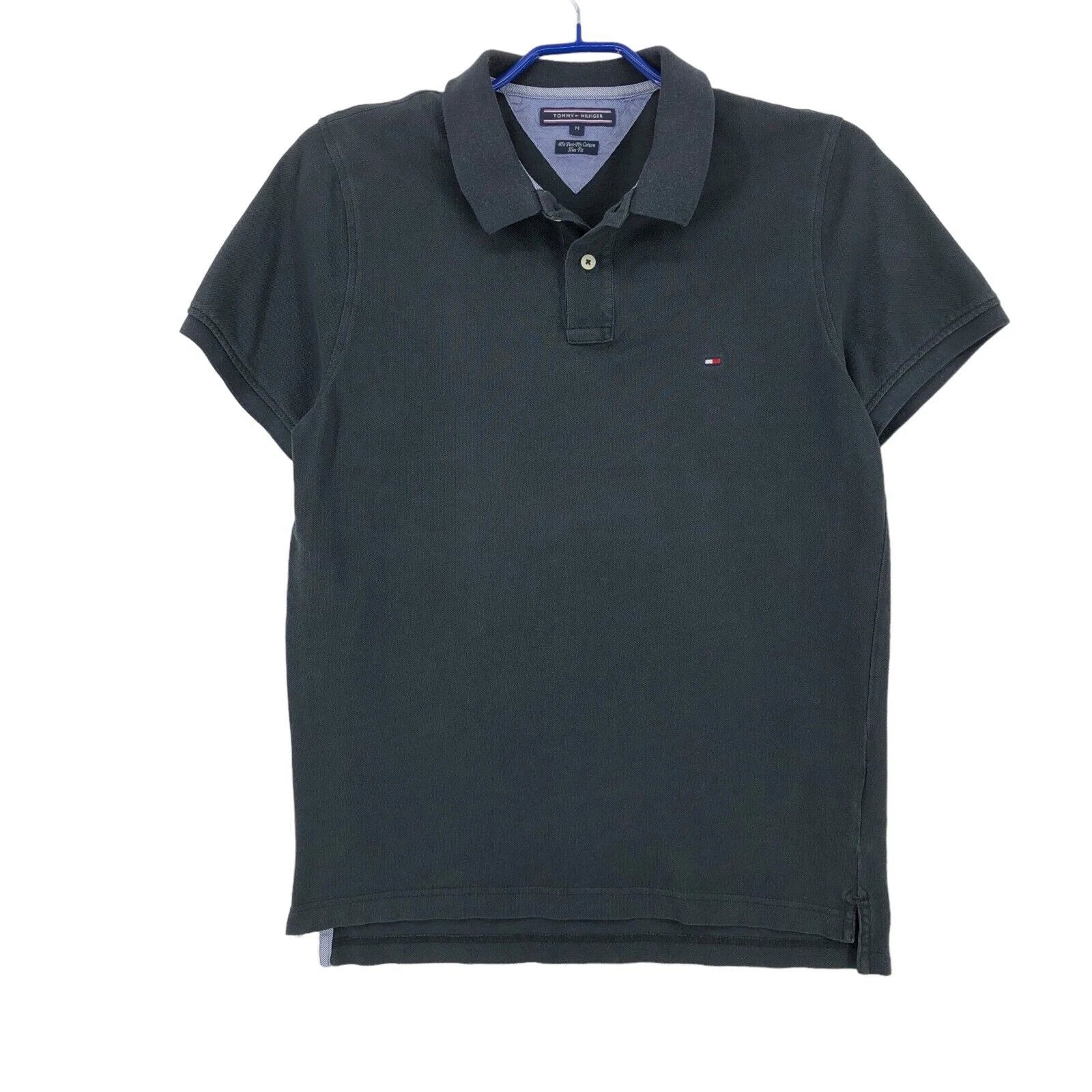 Tommy Hilfiger Men's Slim Fit 40 Two Layer Polo T-Shirt Size M