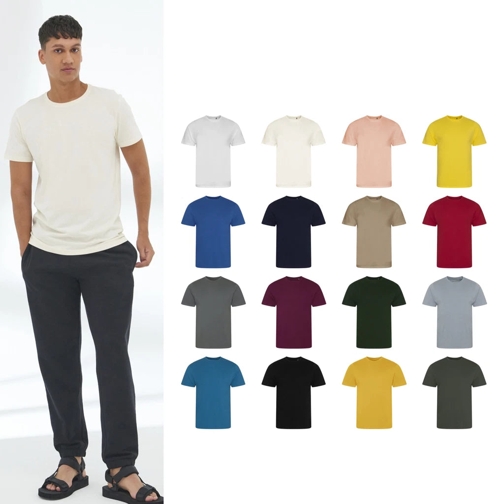 AWDis Ecologie Cascade organic tee - 100% organic cotton, Fashion fit
