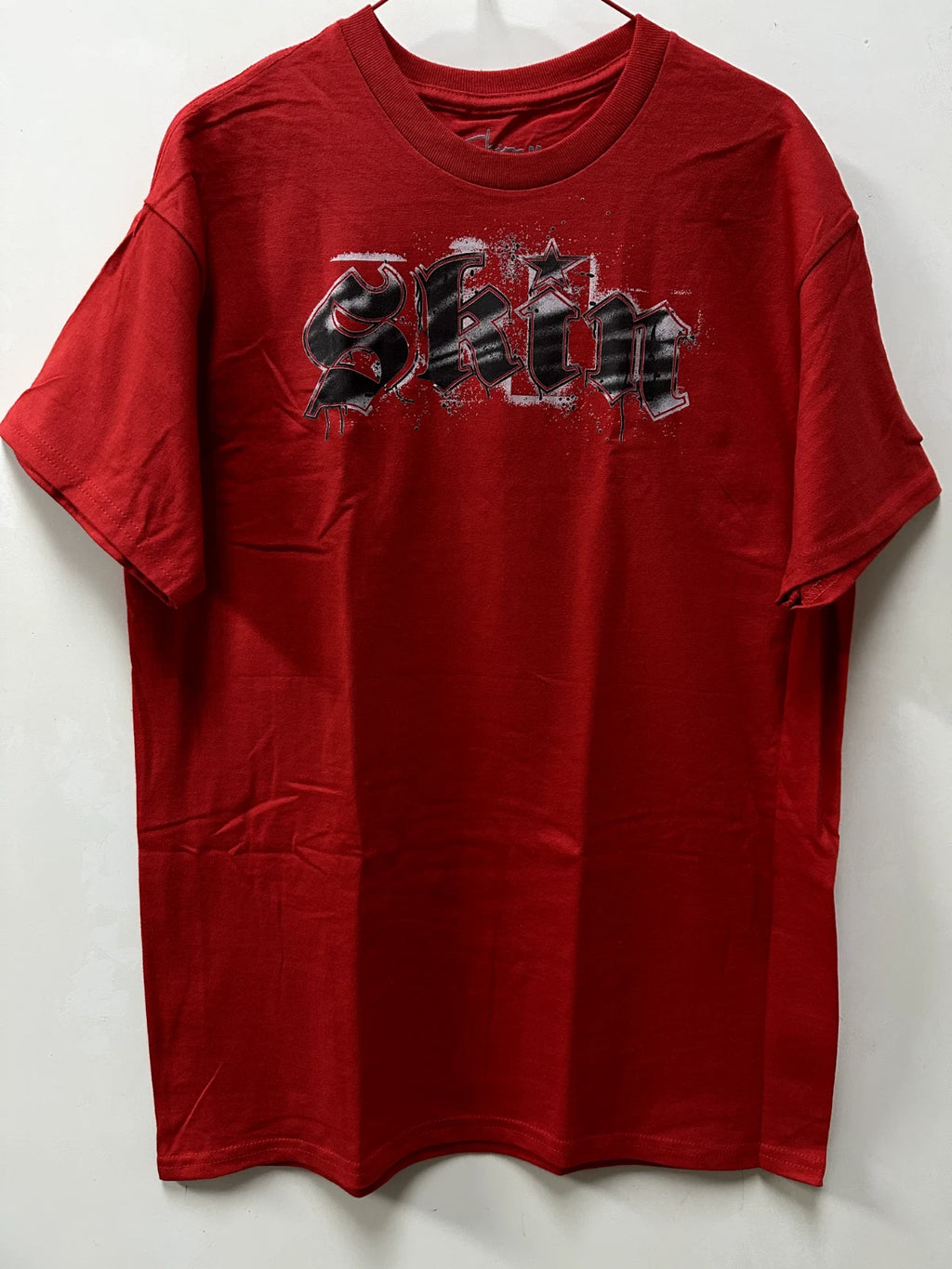 Skin Industries Men's T-Shirt "Graffiti" Red/Charcoal