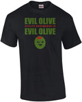 Evil Olive Spelled Backwards is Evil Olive - Funny T-Shirt
