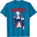 Funny Shake and Bake 4th of July Couple Matching Unisex T-Shirt