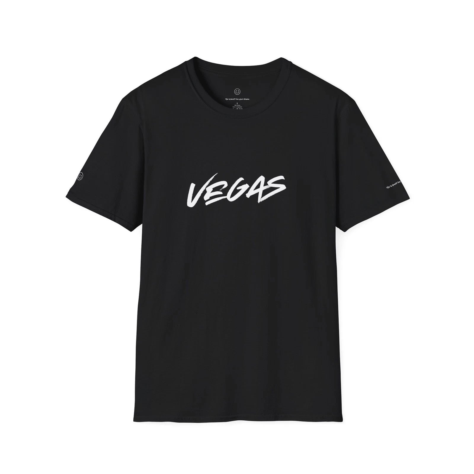 VEGAS T-Shirt Minimalist Luxury Travel Tee Unisex Streetwear Casual Shirt