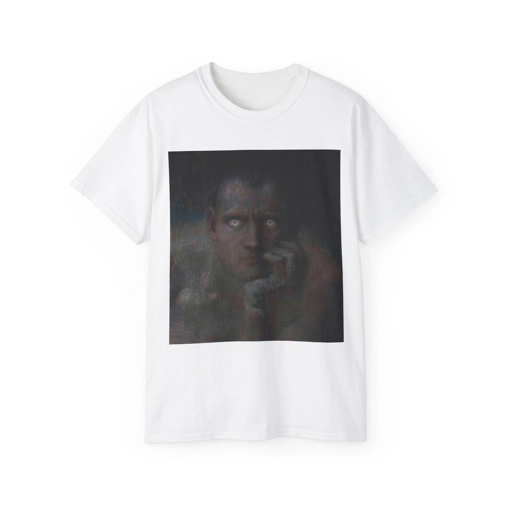 Lucifer T-Shirt | Von Stuck Painting, Dark Moody Art, Surreal Design
