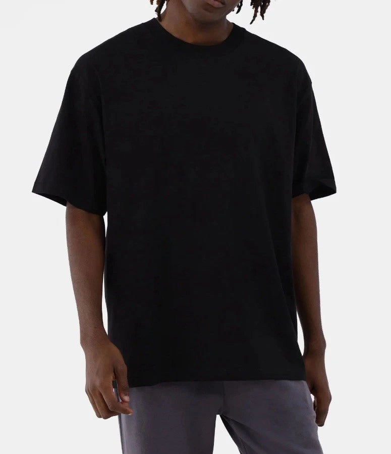 No Boundaries All Gender Cotton Oversize Tee with Short Sleeves, size XL