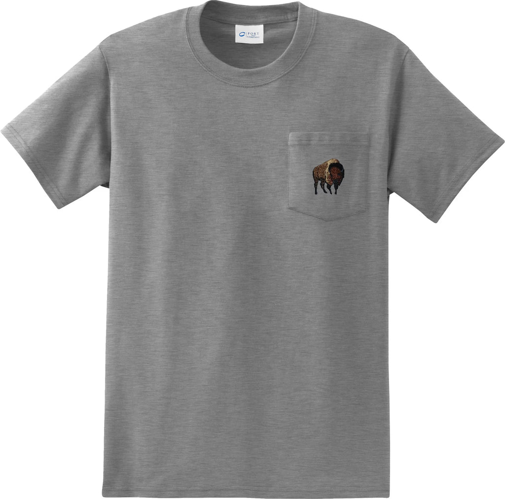 Buy Cool Shirts Buffalo Patch Pocket Print Pocket Shirt