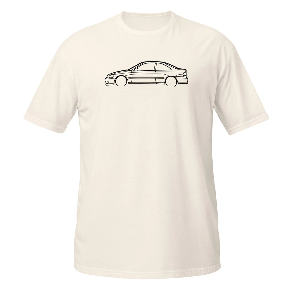 Comfy T-Shirt For Honda Civic Coupe 1999 Car Lovers Birthday Gift Stylish Tee