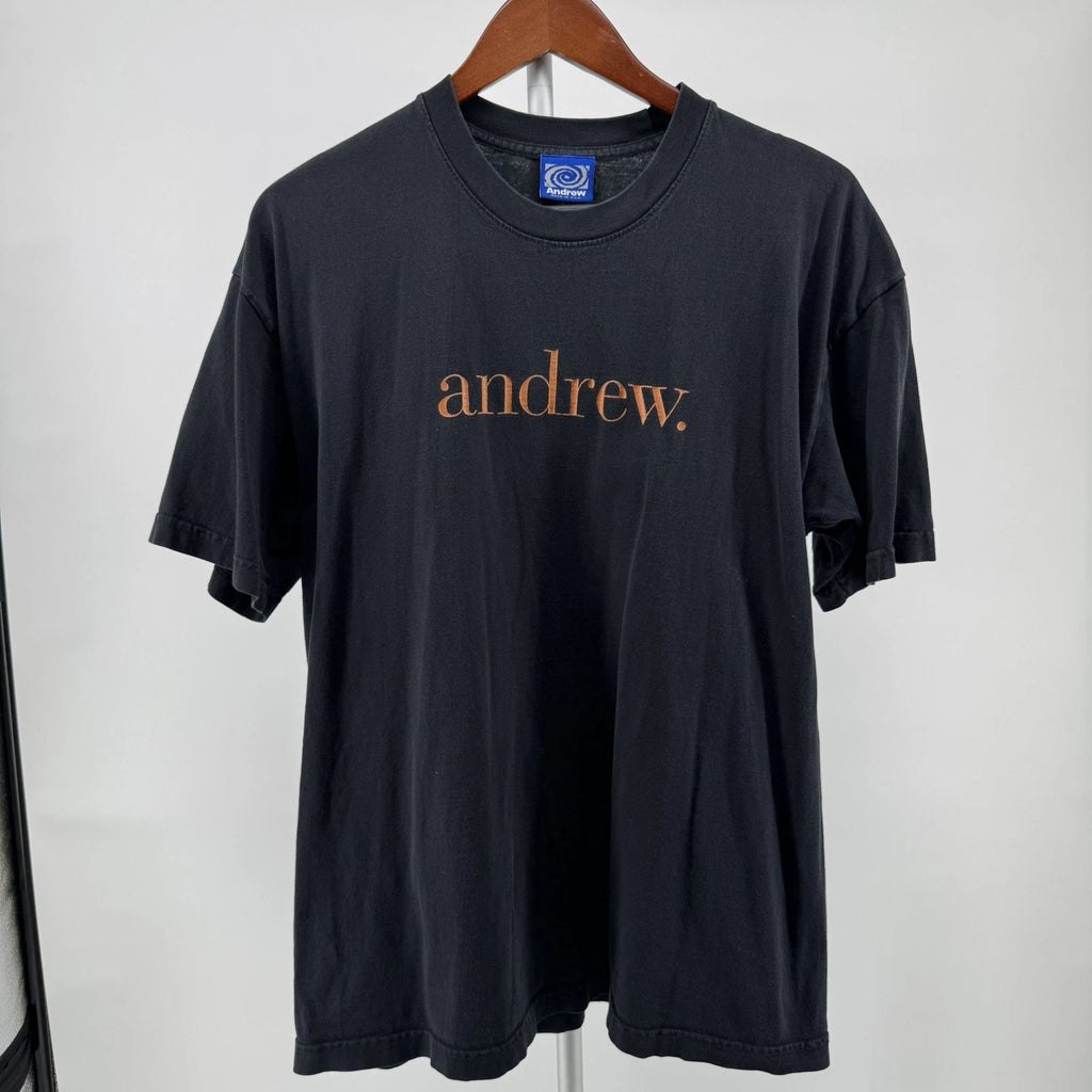 Andrew Downtown T-Shirt Size XL Box Logo Graphic Miami Skate Shop USA Made