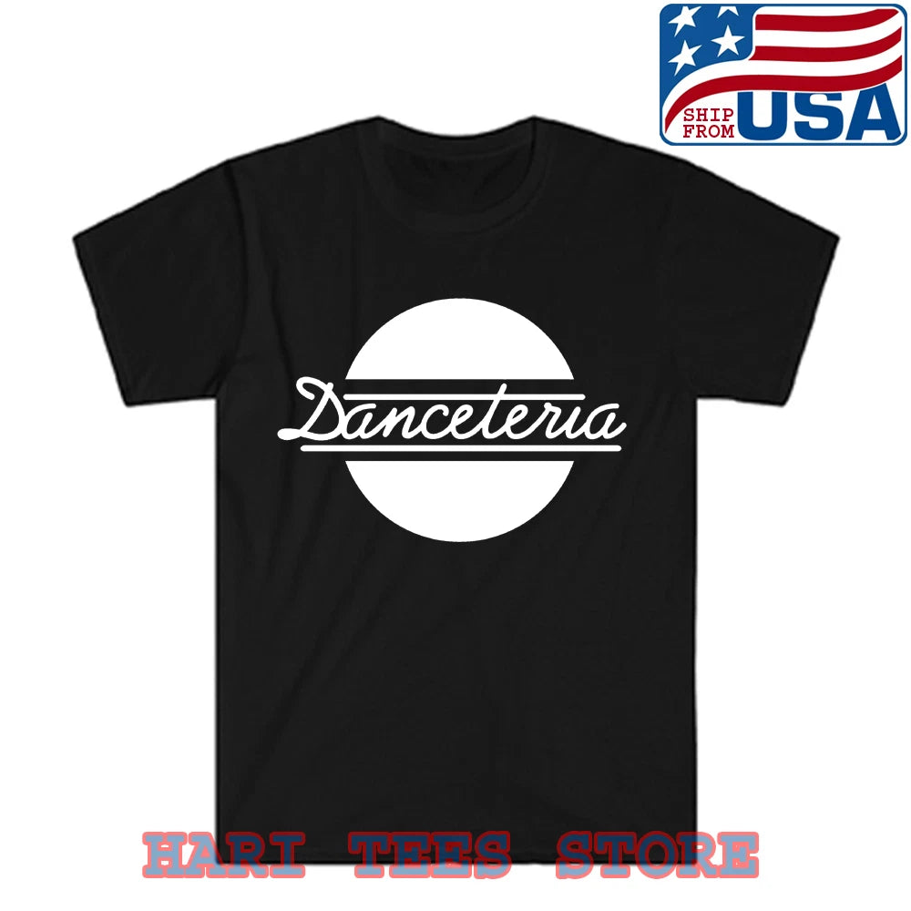 Danceteria Night Club Men's Black Size S to 5XL