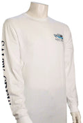 Salty Crew Message Premium LS T-Shirt - White - New