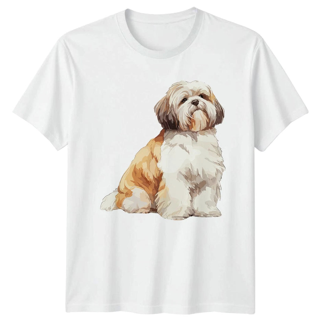 Shih Tzu T-Shirt Dog Lover Pet Owner Gift For Him And Her