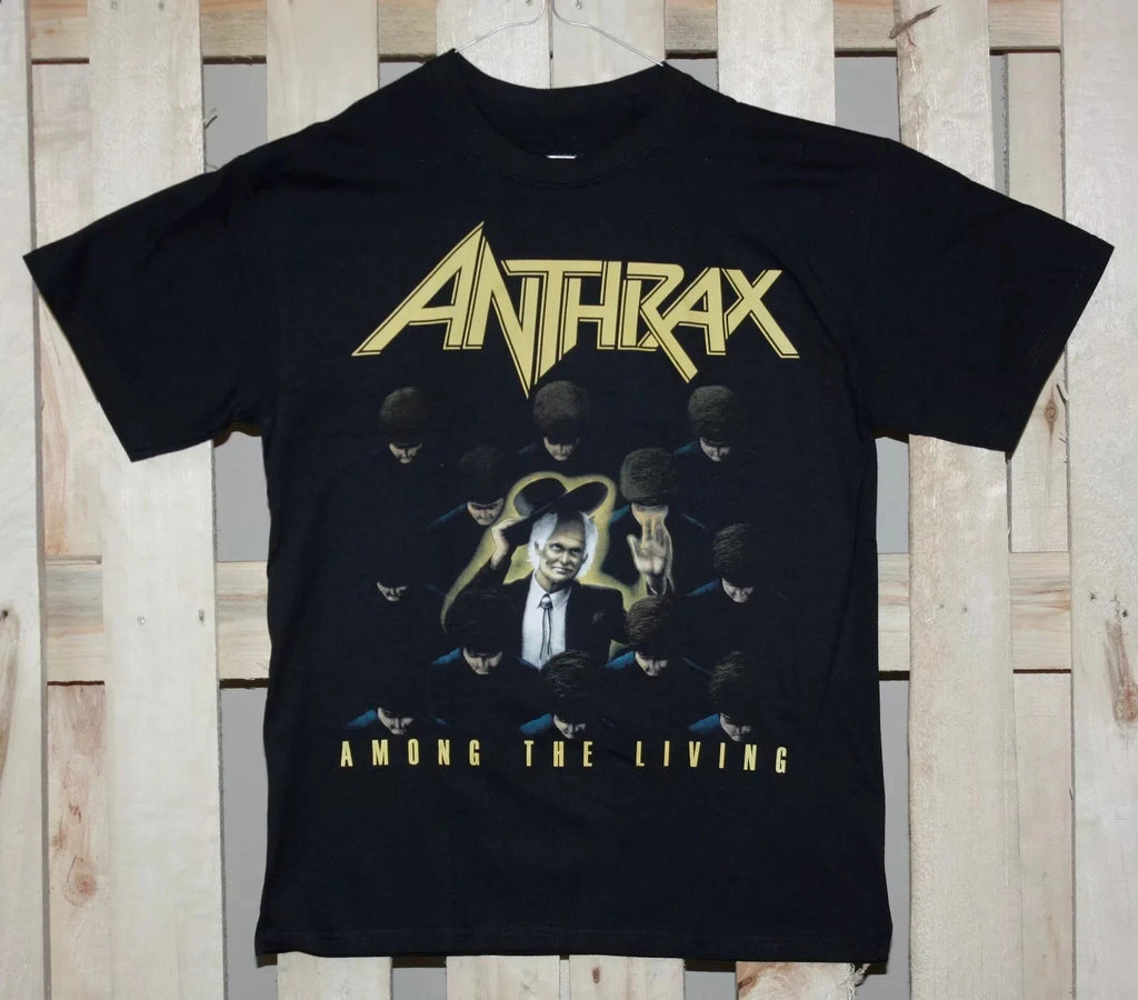 ANTHRAX AMONG THE LIVING T-SHIRT  TARIFFS INCLUDED