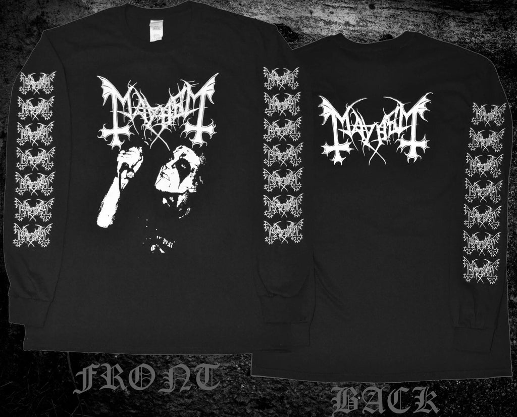 MAYHEM Dead Long Sleeve Shirt II satyricon thorns carpathian forest gehenna osbm