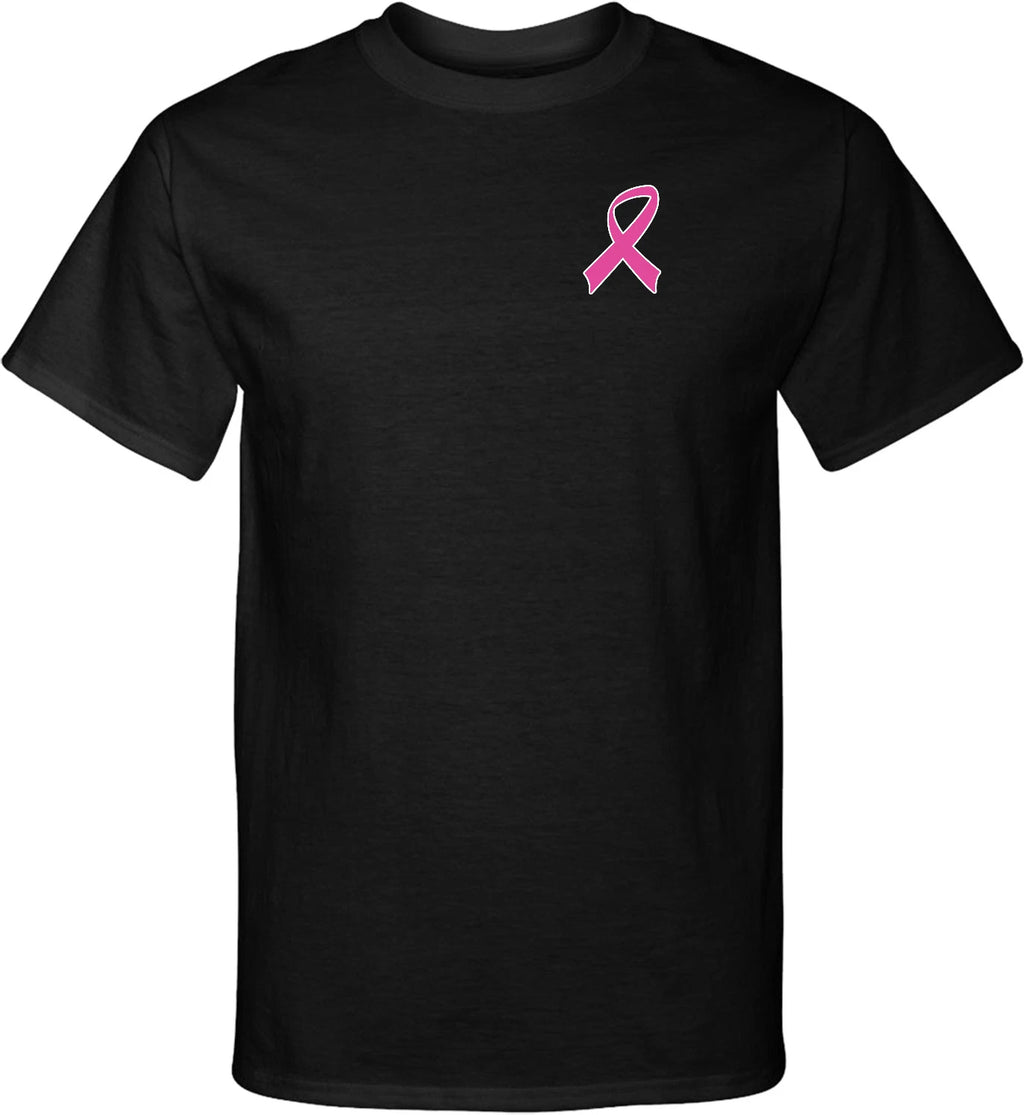 Buy Cool Shirts Breast Cancer T-shirt Pink Ribbon Pocket Print Tall Tee