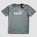 PUMA Logo Men's Dry Cell Short-Sleeve T-Shirt Green Size Large NEW