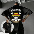 One Piece Mugiwara Pirates Crew Cotton T-Shirt Anime Monkey D Luffy Shirt
