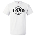 46th Birthday Gift For 46 Year Old Established 1980 T Shirt