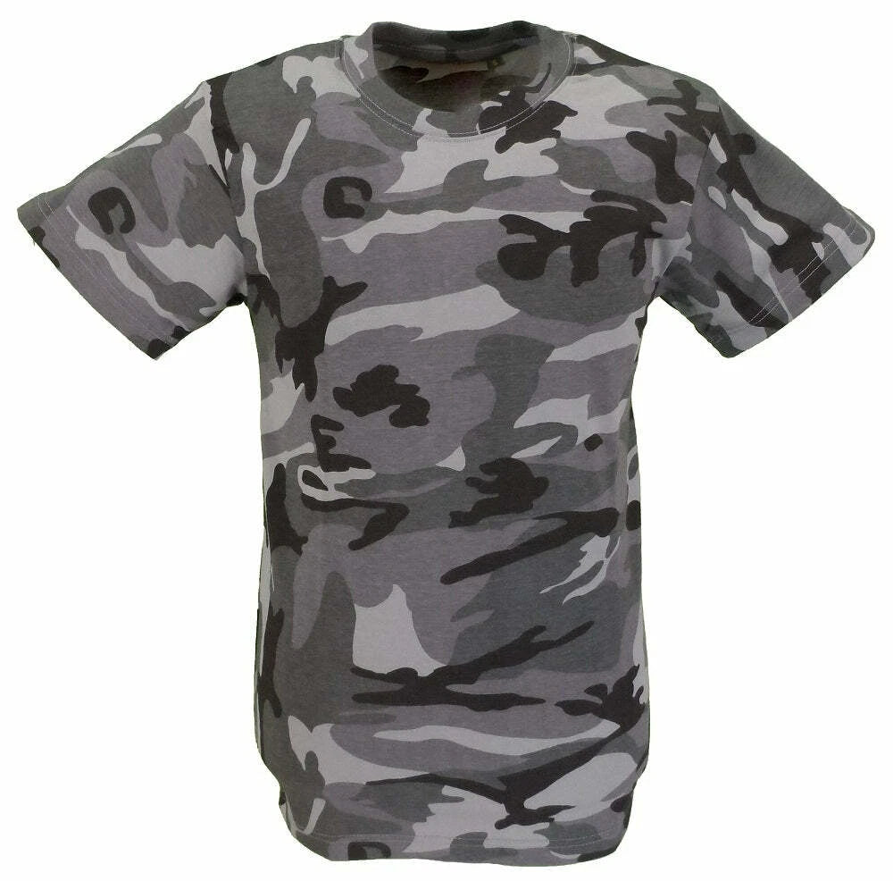 Mens Camouflage Camo Midnight  T shirts