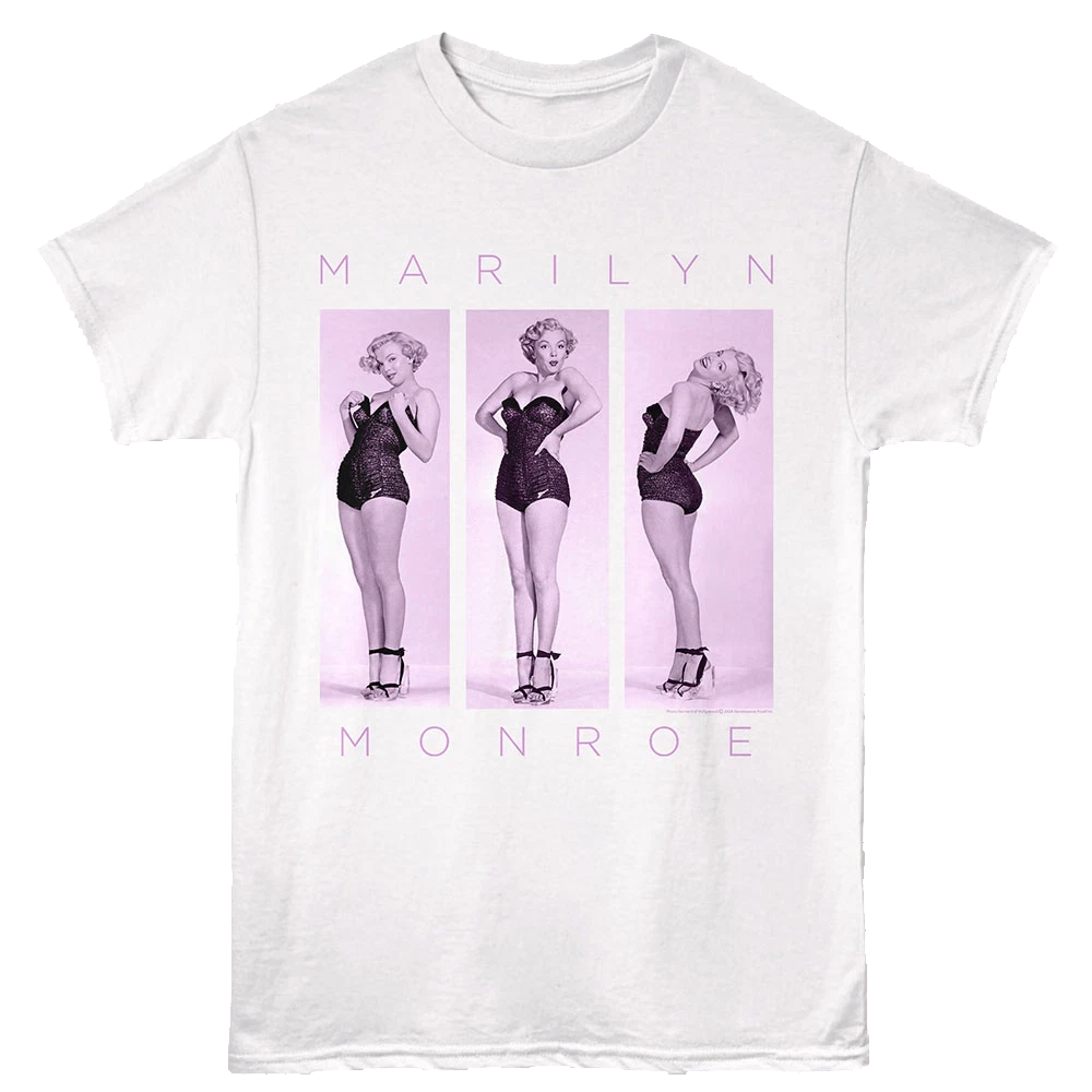 MOVIE STAR ICON MARILYN MONROE SIMPLE BOX UNISEX Adult T-Shirt 2