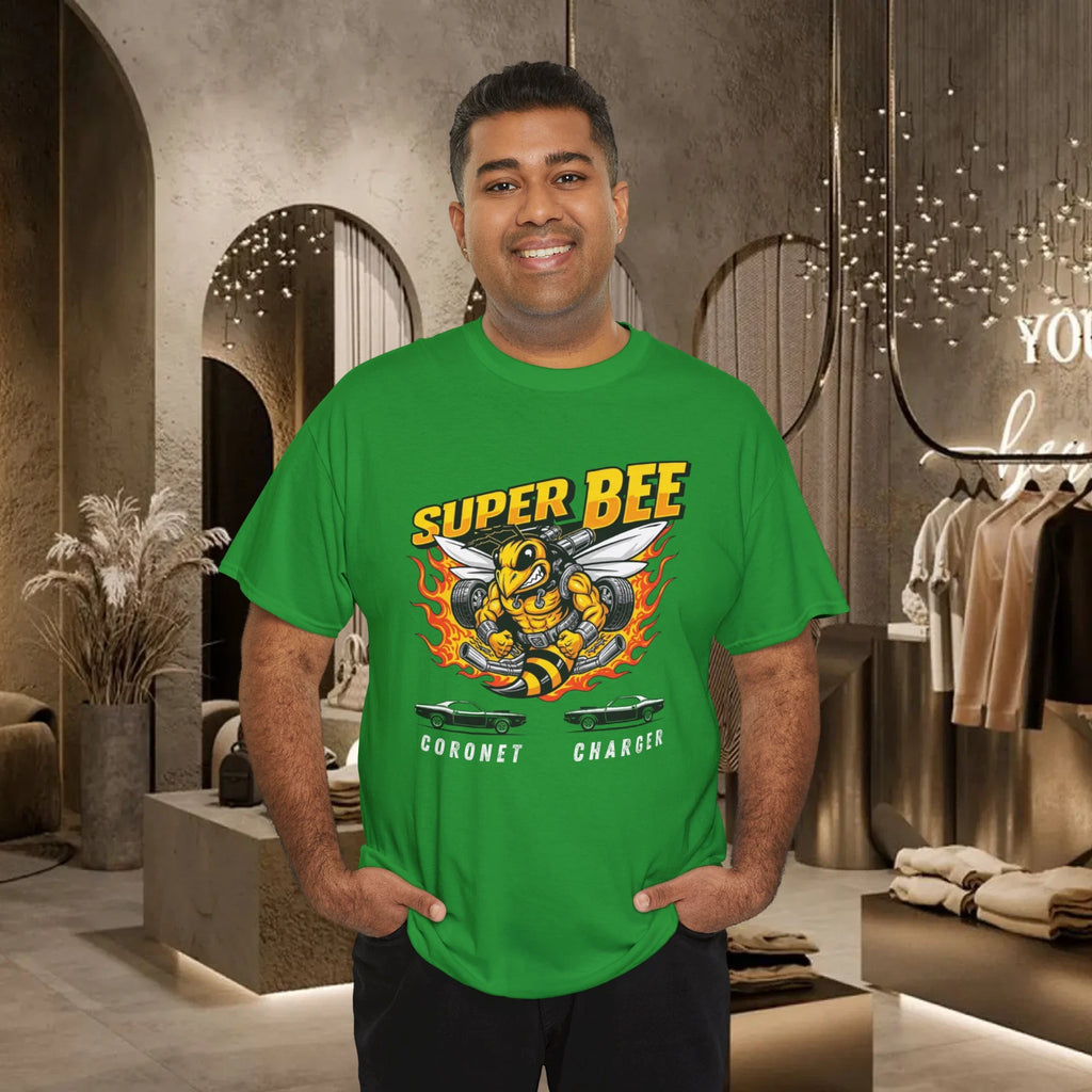 Mopar Super Bee Classic Muscle Car Cotton Unisex T-Shirt