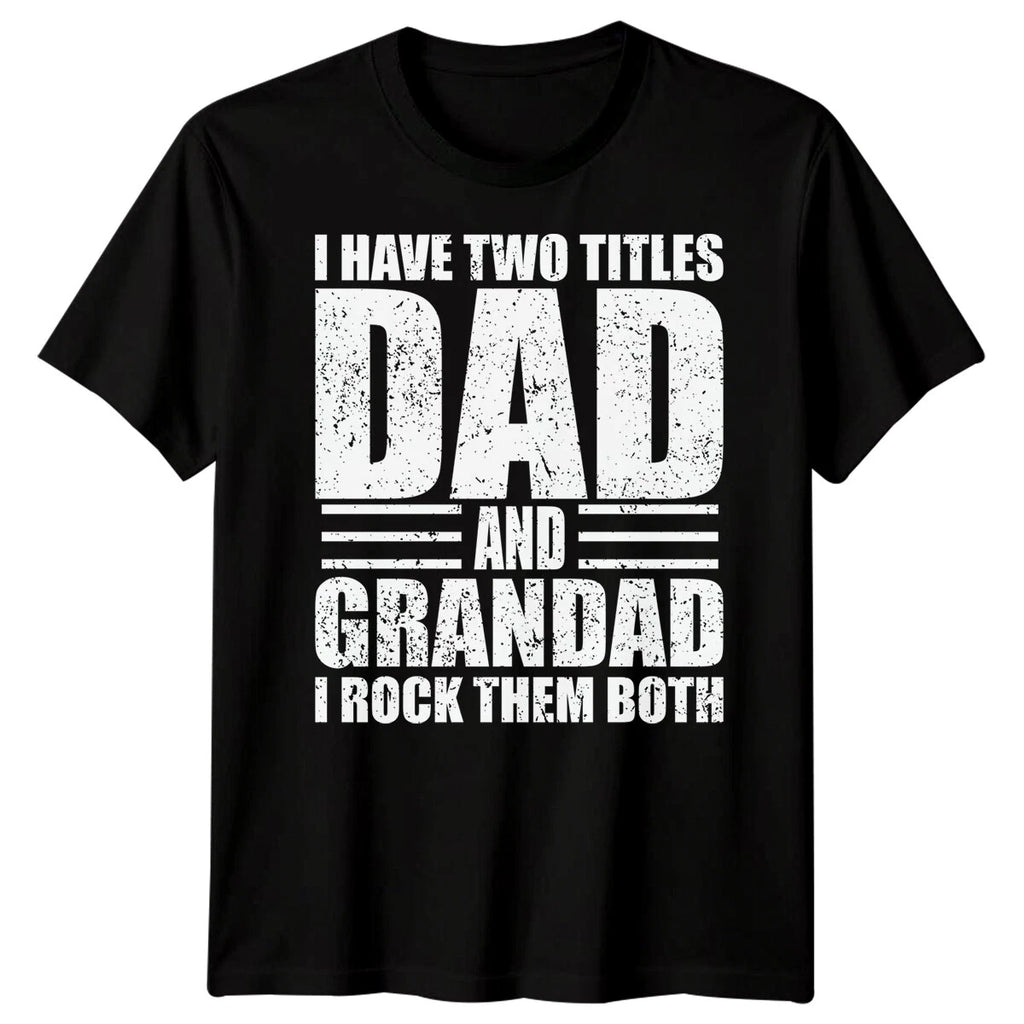Mens Dad Grandad Funny Fathers Day T-Shirt Tee Best Daddy Ever Papa Life Gift#FD