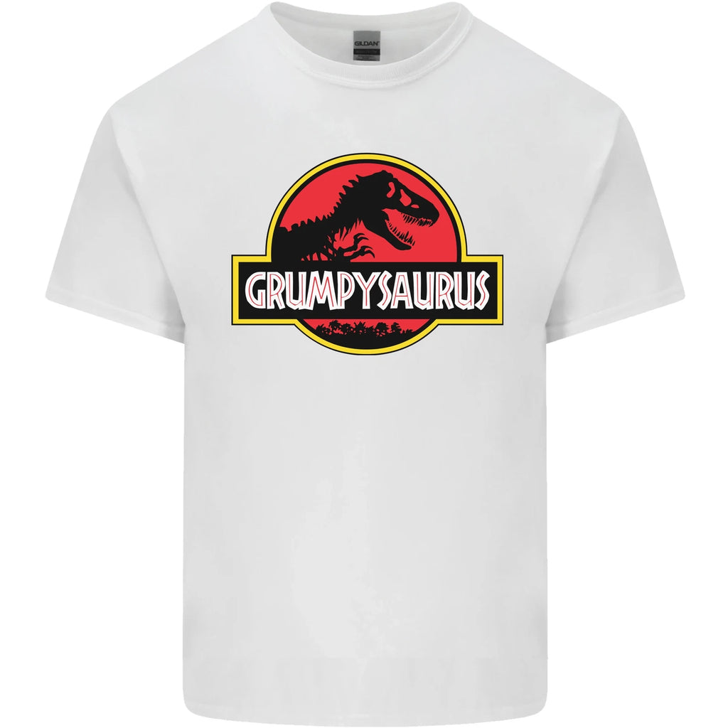Grumpysaurus Funny Grumpy Old Git Man Mens Cotton T-Shirt Tee Top