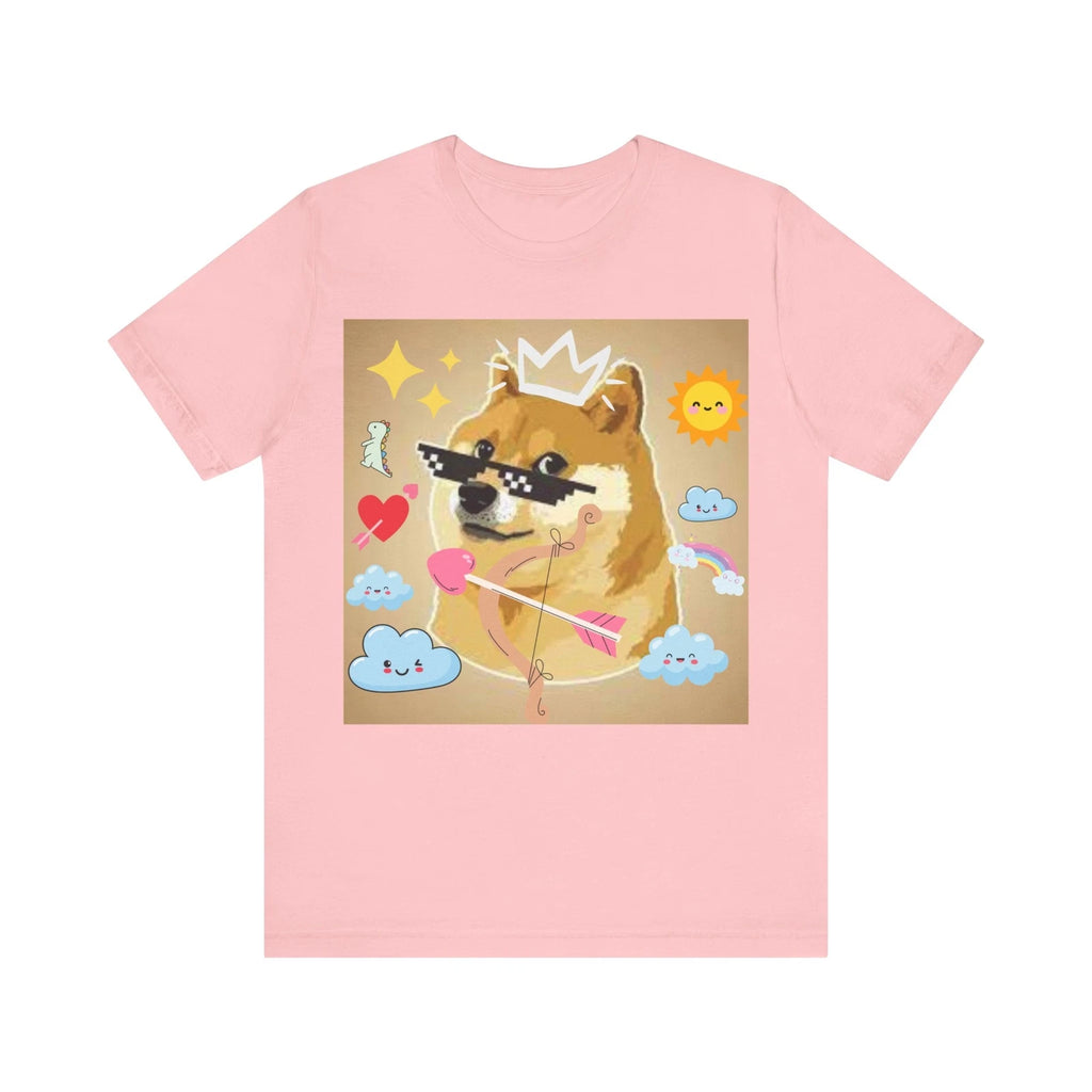 Cupid Dog Meme T-Shirt for Men and Women