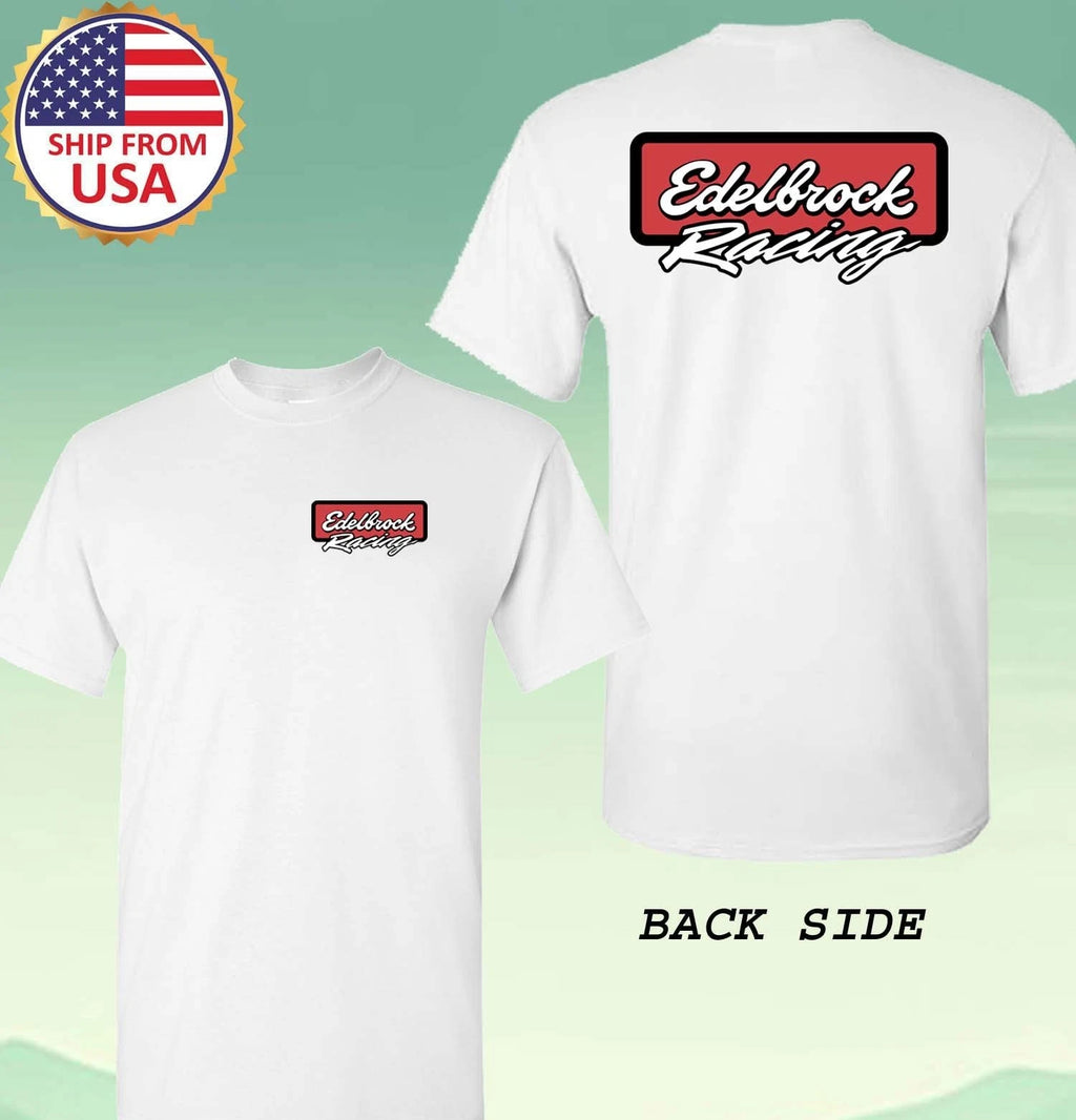 Edelbrock Performance Racing Men's White Size S-5XL