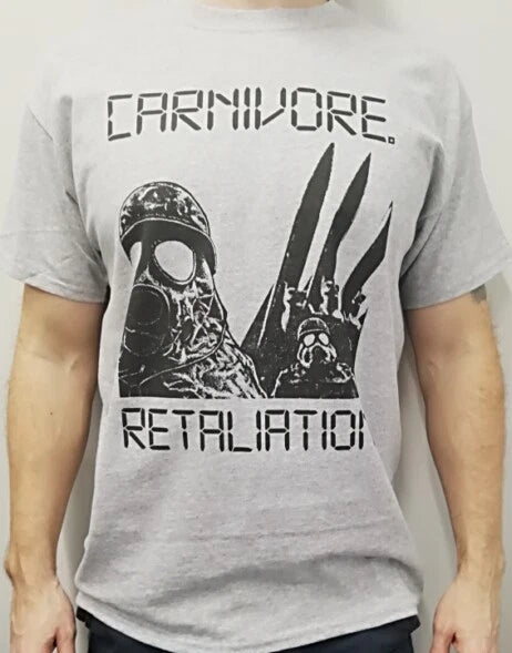 Carnivore Retaliation T Shirt Hardcore Punk Metal Music Type O Negative New W043