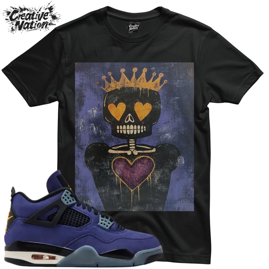Shirt To Match 4 Unisex Tee Sneaker Shirt Skull Shirt For Sneaker Tee Outfit