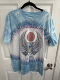 Lucky Brand Men's Size L Journey T-Shirt Tie Dye Retro 1981 Japan Concert EUC