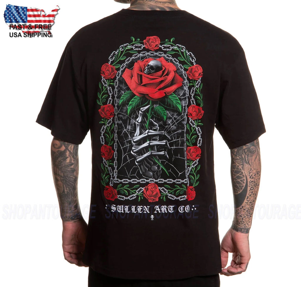 Sullen Art Collective Tempest Rose Standard SCM7378 Short Sleeve Men`s T-shirt